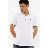 Dewberry T8586 MEN'S POLO NECK T-SHIRT-WHITE | shoptok.hr
