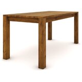  Hrastov stol 160 x 80 cm, braon brušen | shoptok.hr