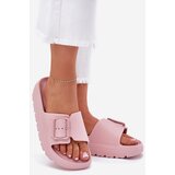 EVENTO Women's Foam Platform Sandals With Buckle Pink Viasara | ePonuda.com