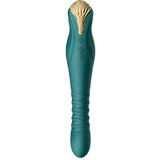 Zalo Vibrator King Thruster zelen Cene