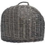  Transporter za mačke sivi 45 x 35 x 35 cm od prirodne vrbe | Eponuda.com