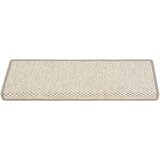  Samoljepljivi otirači za stepenice 15 kom 65x21x4 cm bež | shoptok.hr