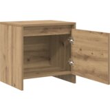 vidaXL Nočna omarica artisan hrast 45 x 34 x 44.5 cm Konstruiran les | Shoptok.si