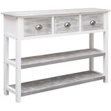 vidaXL komoda antično siva 108x30x76 cm trden les pavlovnije Cene