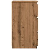 vidaXL Nočna omarica 2 kosa artisan hrast 40x35x62,5 cm inženirski les | Shoptok.si