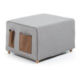 Kave Home sivi sklopivi tabure La Forma Kos, 70 x 180 cm | shoptok.hr