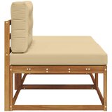  Sekcionalna sofa s jastukom 2 Komad Prirodna | shoptok.hr