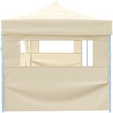 vidaXL zložljiv pop-up vrtni šotor s 5 stranicami 3x9 m krem | Shoptok.si