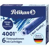 Tinta za nalivpero patrone pk6 4001 pelikan 301176 plava
