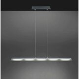 Lesnina-XXXL viseča Led-svetilka Lolasmart - Zara, Srebrna, 5 X 4 W | Shoptok.si