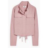 CA ženska jakna, sa stojećom kragnom, casual, roze Cene