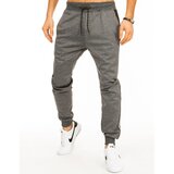 DStreet Spodnie męskie dresowe ciemnoszare | shoptok.hr