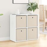  Strani šal s predalom Bela 68,5 x 32 x 67 cm, (5000233832) | Shoptok.si