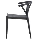 Venture Home Stina vrtna stolica, crna, set od 6 Slike