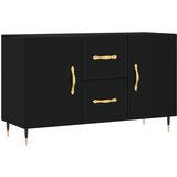 Maison Chic Komoda - Predalnik črno 100x36x60 cm inženirski les, (21716481) | Shoptok.si