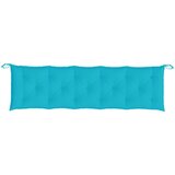  Jastuk za vrtnu klupu tirkizni 180 x 50 x 7 cm tkanina Oxford | shoptok.hr