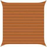 vidaXL Sončno platno Oranžna in Rjava 4 x 4 m 100% poliester Oxford, (5000241184) | Shoptok.si