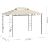  Sjenica 4 x 3 x 2,7 m krem 160 g/m² | shoptok.hr