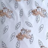 Jerry Fabrics Svetlo rumena enojna bombažna otroška posteljnina s svetlečim učinkom 140x200 cm Lion King "Best friends" – | Shoptok.si