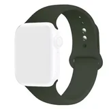 smartwatch silicone strap 44/45/49mm olive green ( 055052 )