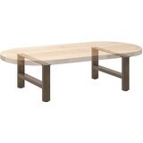  Noge za klub stolić prirodni čelik 2 kom 70 x (30-31) cm čelik | shoptok.hr