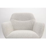 White Label Bel fotelj iz tkanine bouclé Dude – | Shoptok.si