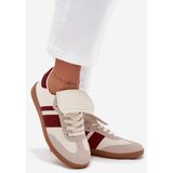 Boto Low Women Sneakers With Folded Tongue Burgundy Ardira | Shoptok.si