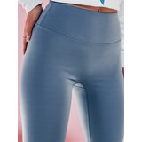 DStreet Legginsy damskie z wysokim stanem ACTIVIS niebieskie | shoptok.hr