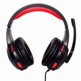 Gembird GHS-U-5.1-01 headphones/headset Wired Head-band Gaming Black, Red | shoptok.hr