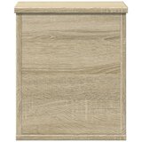  Kutija za pohranu boja hrasta 30x35x35 cm od konstruiranog drva | Eponuda.com