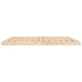  Posteljni okvir 200x200 cm trdna borovina, (20726828) | Shoptok.si