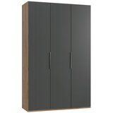 MID.YOU omara s klasičnimi vrati, barve grafita, barve hrasta | Shoptok.si
