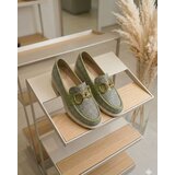 Squareonline Ženske mokasine Olive Beige Charm, Bež Cene