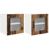  Zidni kuhinjski ormarić 2 pcs Staro drvo 40 x 31 x 40 cm | shoptok.hr