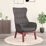  Stolica za opuštanje od tkanine tamnosiva | shoptok.hr