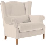 Max Winzer Krem žametni fotelj Harvey Velvet | Shoptok.si