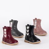 Resti Gray girls boots with a decorative upper Nokimi - Footwear | Shoptok.si