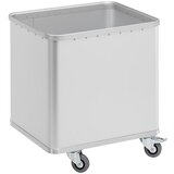 Gmöhling aluminijasti zabojni voziček, prostornina 230 l, dxšxv 730 x 580 x 760 mm | Shoptok.si