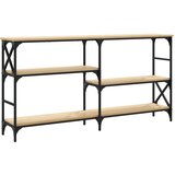  Konzolni stol boja hrasta 150 x 29 x 76,5 cm konstruirano drvo | shoptok.hr