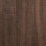  Okvir kreveta s uzglavljem i podnožjem boja hrasta 75 x 190 cm | shoptok.hr