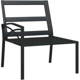 Vrtne stolice s jastucima boje pijeska 2 kom 62x75x79 m čelične | shoptok.hr