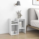 Nočna omarica 2 kosa bela 50x30x51,5 cm iverna plošča, (20808479) | Shoptok.si