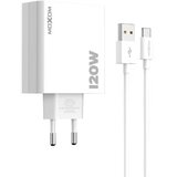 Moxom mx-hc246 120w 6a type c beli kucni punjac ( p1294 ) u