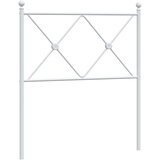  Metalno zamjensko uzglavlje bijelo 75 cm | shoptok.hr