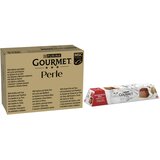 MEGA pakiranje Gourmet Perle 96 x 85 g - Perle 96 x 85 g Losos i bijela riba, sardina i tuna, losos i crni bakalar, morska riba i tuna + Mousse Govedina 12 x 57 g Cijene