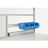 Treston Nosilna letev za odprte skladiščne posode, nosilnost 15 kg, za mizo širine 1073 / 1800 mm | Shoptok.si