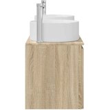  Set ormarića za kupaonicu 3 kom. Hrast sonoma Smeđa 49,5 x 44,5 x 65,5 cm | Shoptok.si