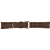 Poletto tamno Braon Matt Tropical Calf Kožni Kaiš Za Sat 474/01.22 | ePonuda.com