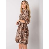 Italy Moda Dress-DHJ-SK-11092A.75P-black-beige | Shoptok.si