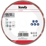 KWB Brusni papir za brusilicu 125 mm, G60, 5/1 Cijene